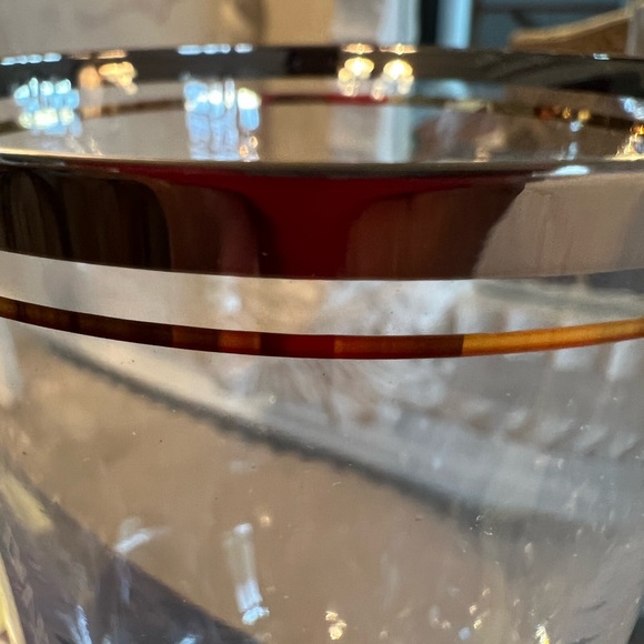 NEW Da Vinci Sabina Platinum and Gold Trim Wine goblets 7 3/4" Set of 6 - Picture 6 of 10